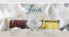 Desktop Screenshot of pasticceriafuin.com
